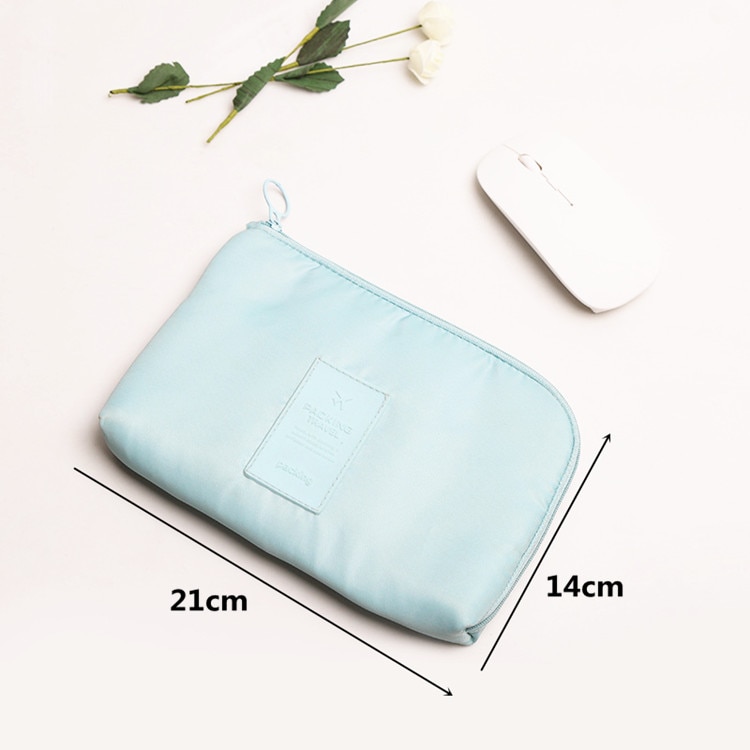 Travel Accessory Cable Bag Portable Digital USB Electronic Organizer Gadget Case Travel Cellphone Charge Mobile Charger Holder 4